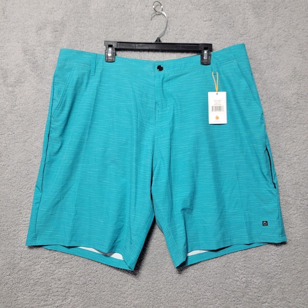 Flomotion Shorts Teal green Men's Size 42‎ Light Weight Stretch Comfort NWT